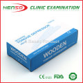 Henso Medical Disposable Sterile Wooden Tongue Depressor